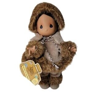 Precious Moments Children of the World Sulu Alaska Doll 9" T 1994 *